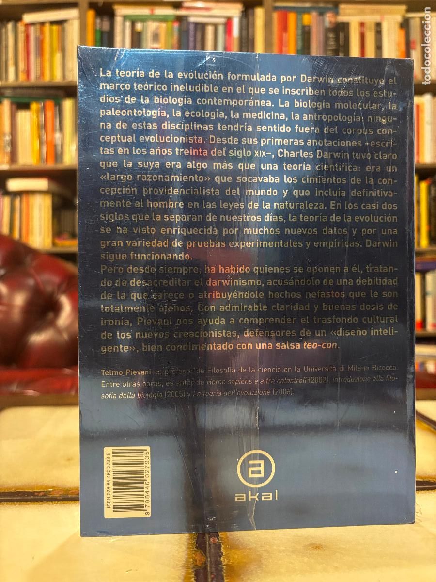 Libros de segunda mano: Creaci&oacute;n sin Dios. Telmo Pievani. NUEVO - Foto 2