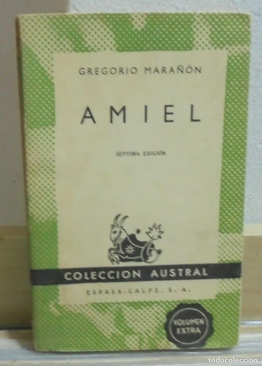 Libros de segunda mano: Amiel, un estudio sobre la timidez. Gregorio Mara&ntilde;on - Foto 1