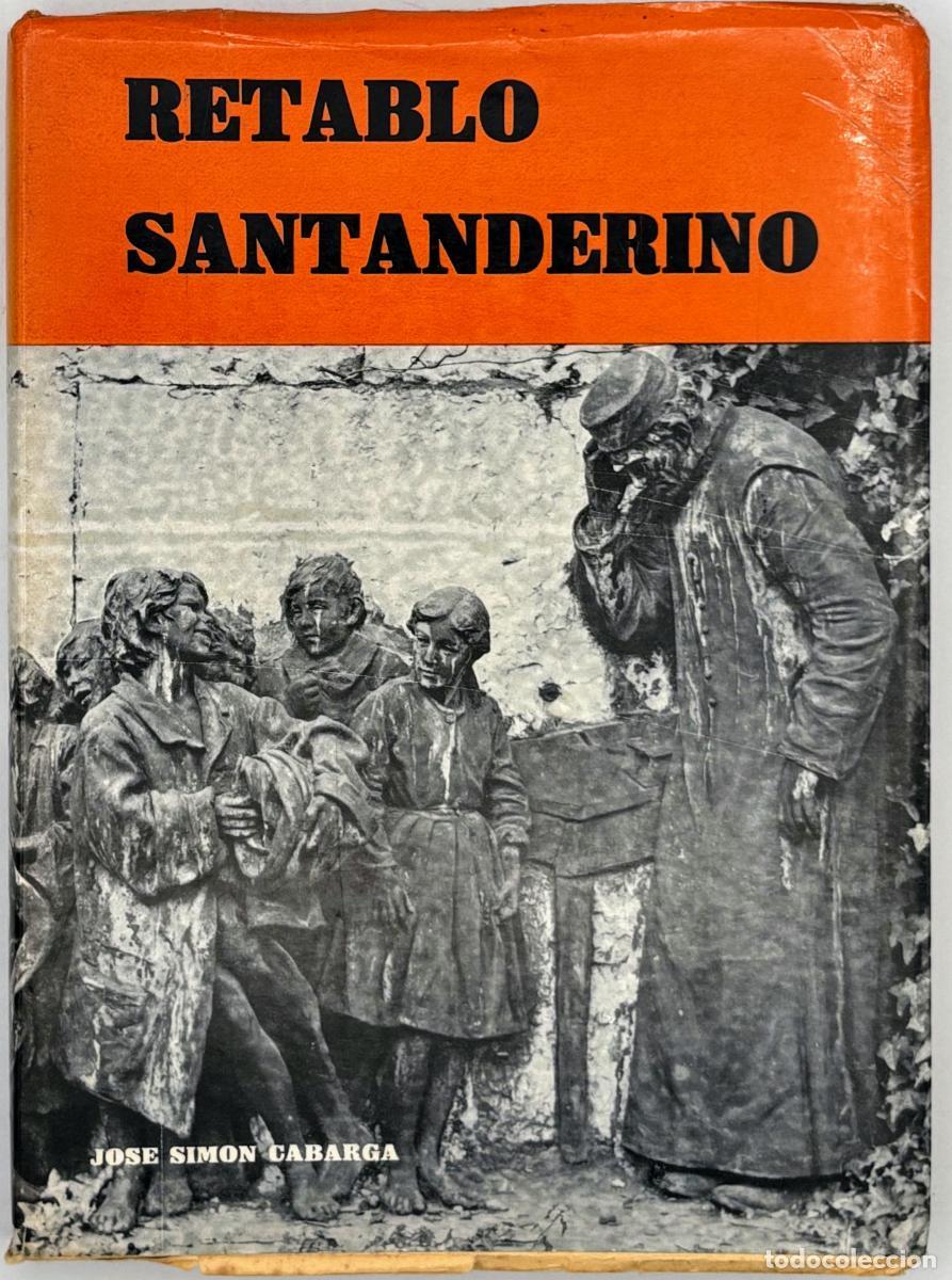 Libros de segunda mano: Retablo Santanderino - Jos&eacute; Sim&oacute;n Cabarga - Foto 1