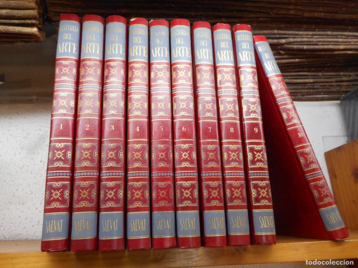 Libros de segunda mano: HISTORIA DEL ARTE / SALVAT / 10 vol&uacute;menes - Foto 1