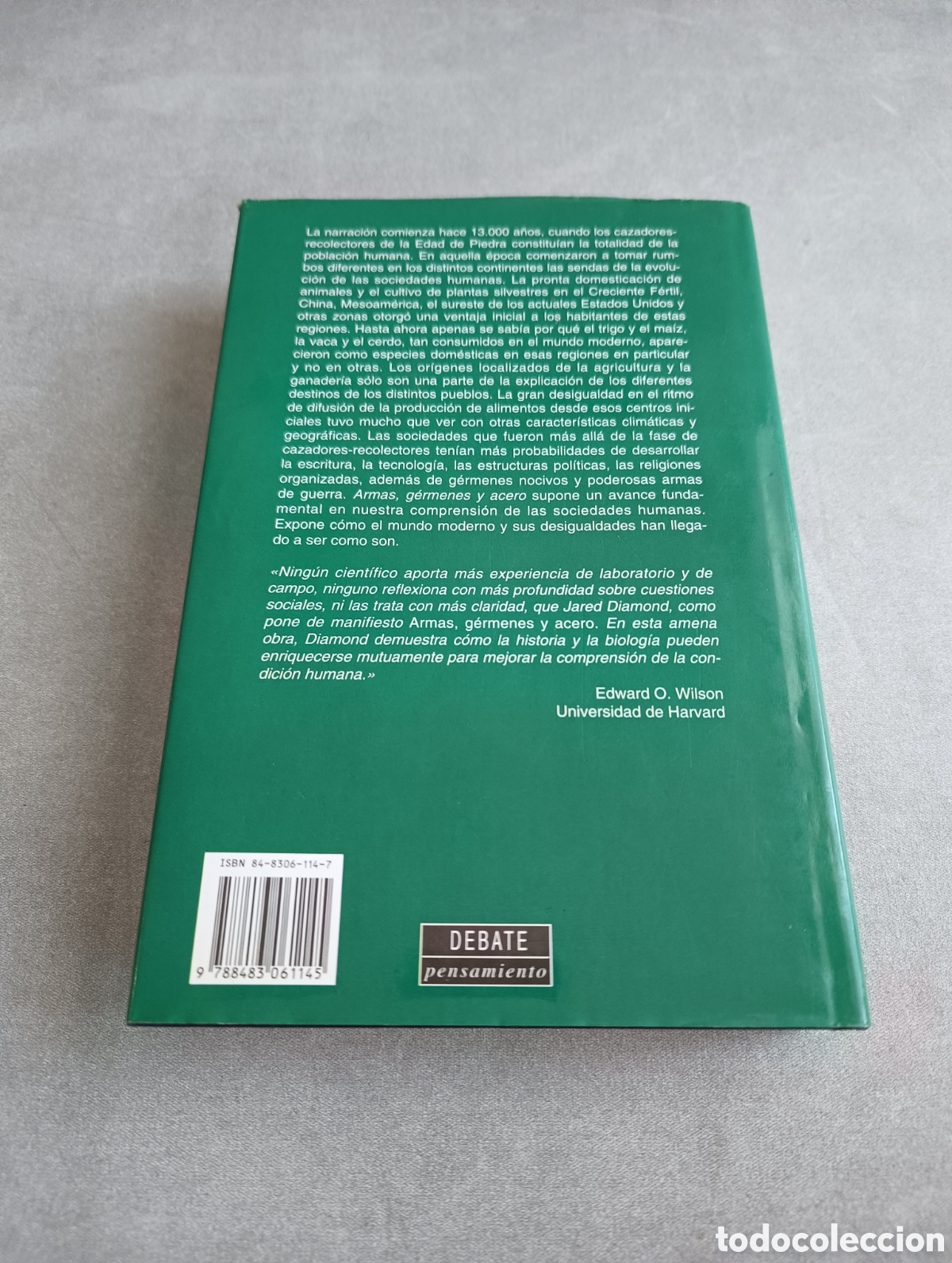 Libros de segunda mano: ARMAS, G&Eacute;RMENES Y ACERO - JARED DIAMOND - Foto 3