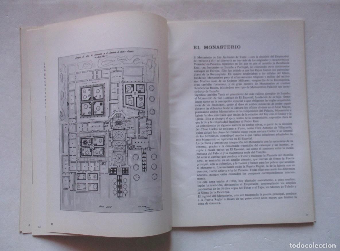 Libros de segunda mano: EL MONASTERIO DE YUSTE Y SU RESTAURACION - Foto 4