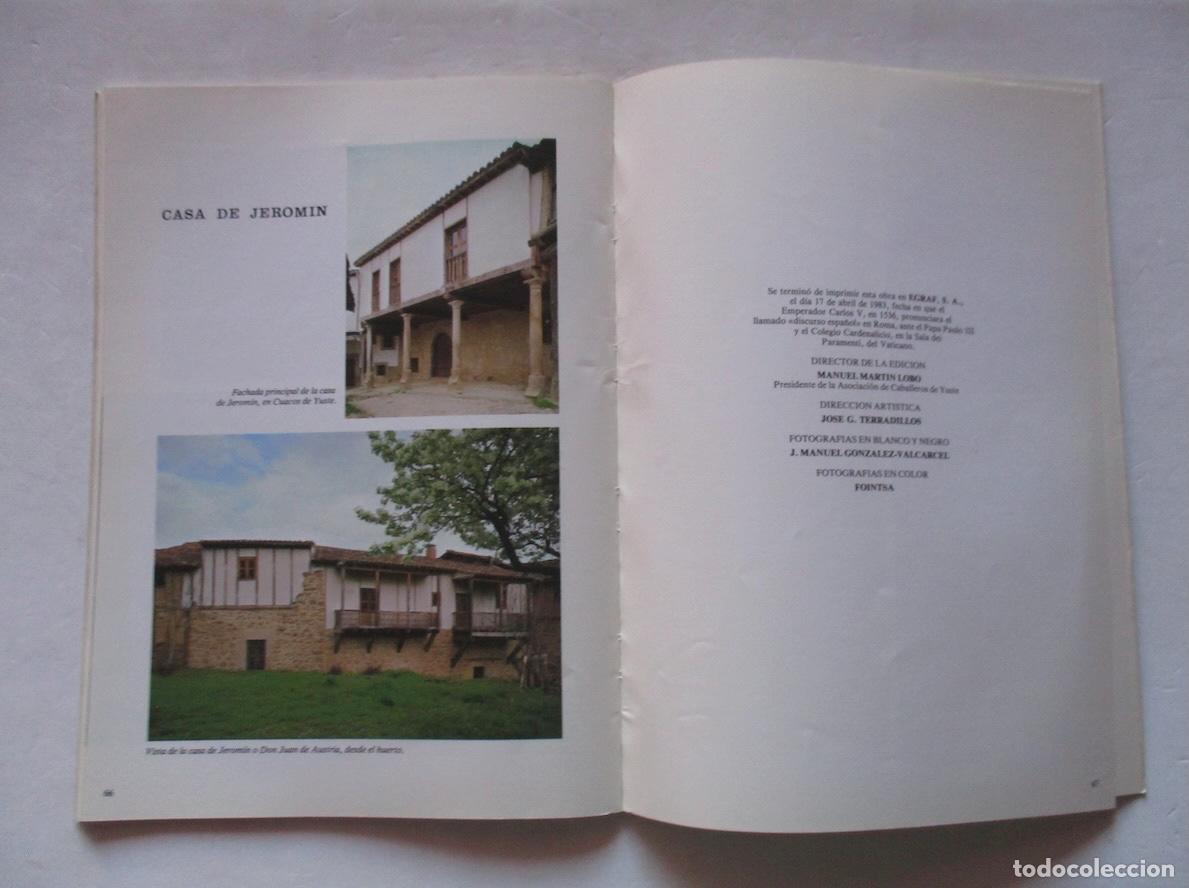 Libros de segunda mano: EL MONASTERIO DE YUSTE Y SU RESTAURACION - Foto 7