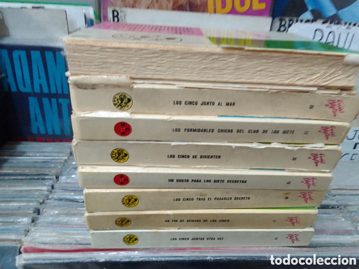 Libros de segunda mano: Lote 8 libros,los cinco de enid blyton - Foto 2