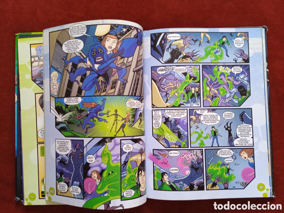 Libros de segunda mano: Libro Ben 10 .Alien Force. 2010. - Foto 4
