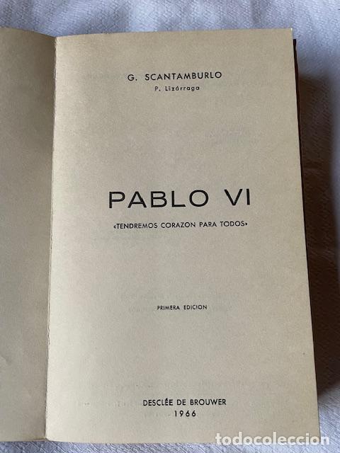 Libros de segunda mano: PABLO VI - G.SCANTAMBURLO - Foto 2