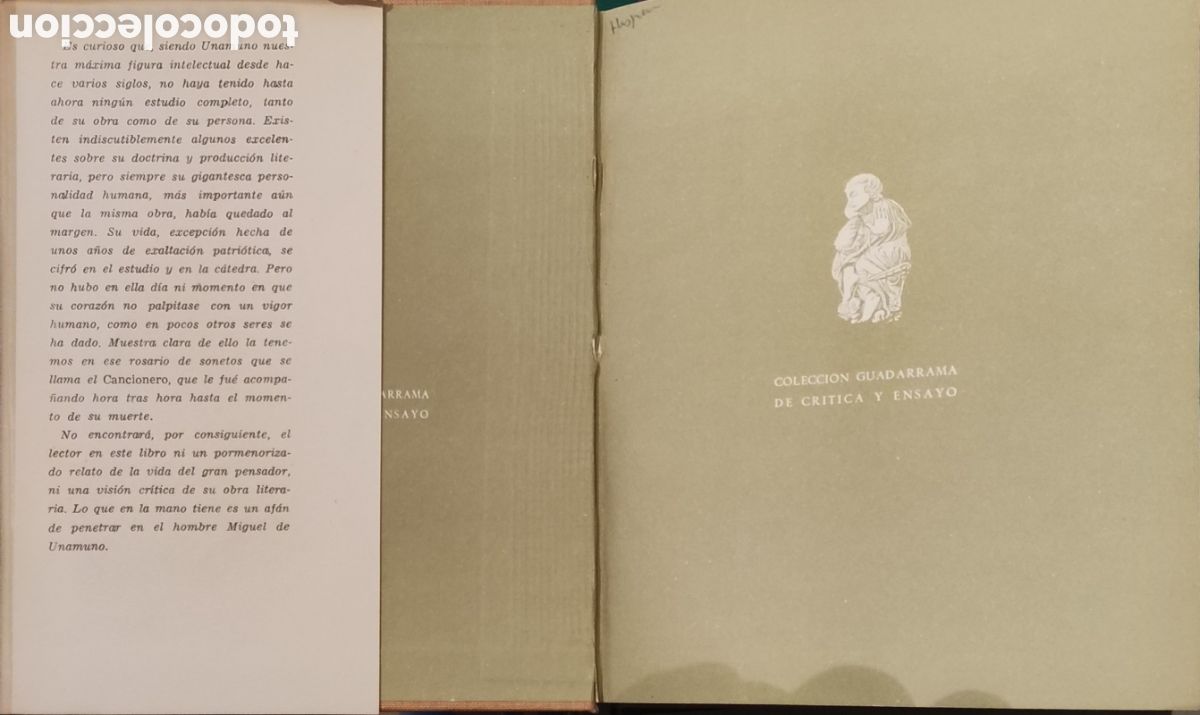 Libros de segunda mano: RETRATO DE UNAMUNO, Luis S. Granjel - Foto 4