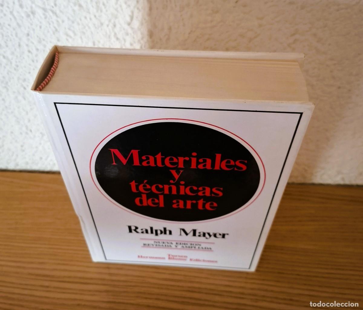 Libros de segunda mano: 3 Fotografia en Picado de la Portada del libro Materiales y Tecnicas del Arte - Foto 3