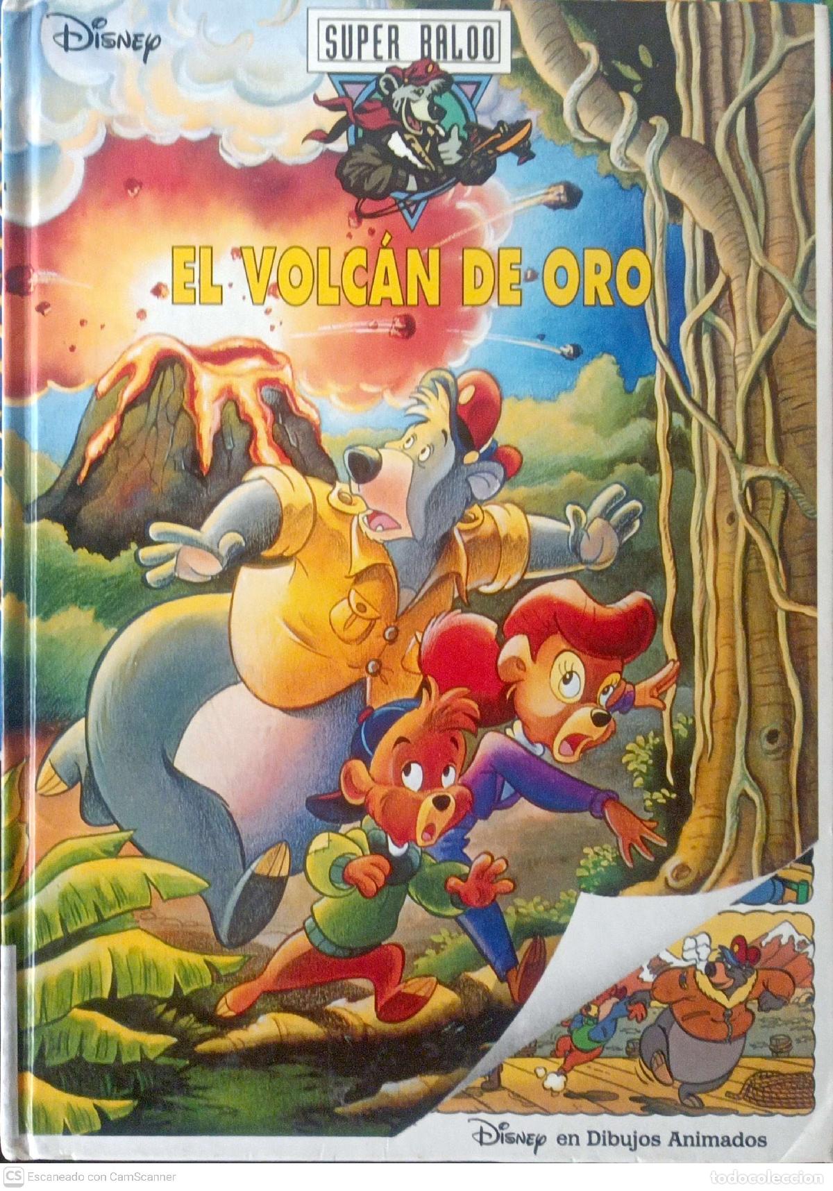 Libros de segunda mano: El volc&aacute;n de oro - Walt Disney - Foto 1