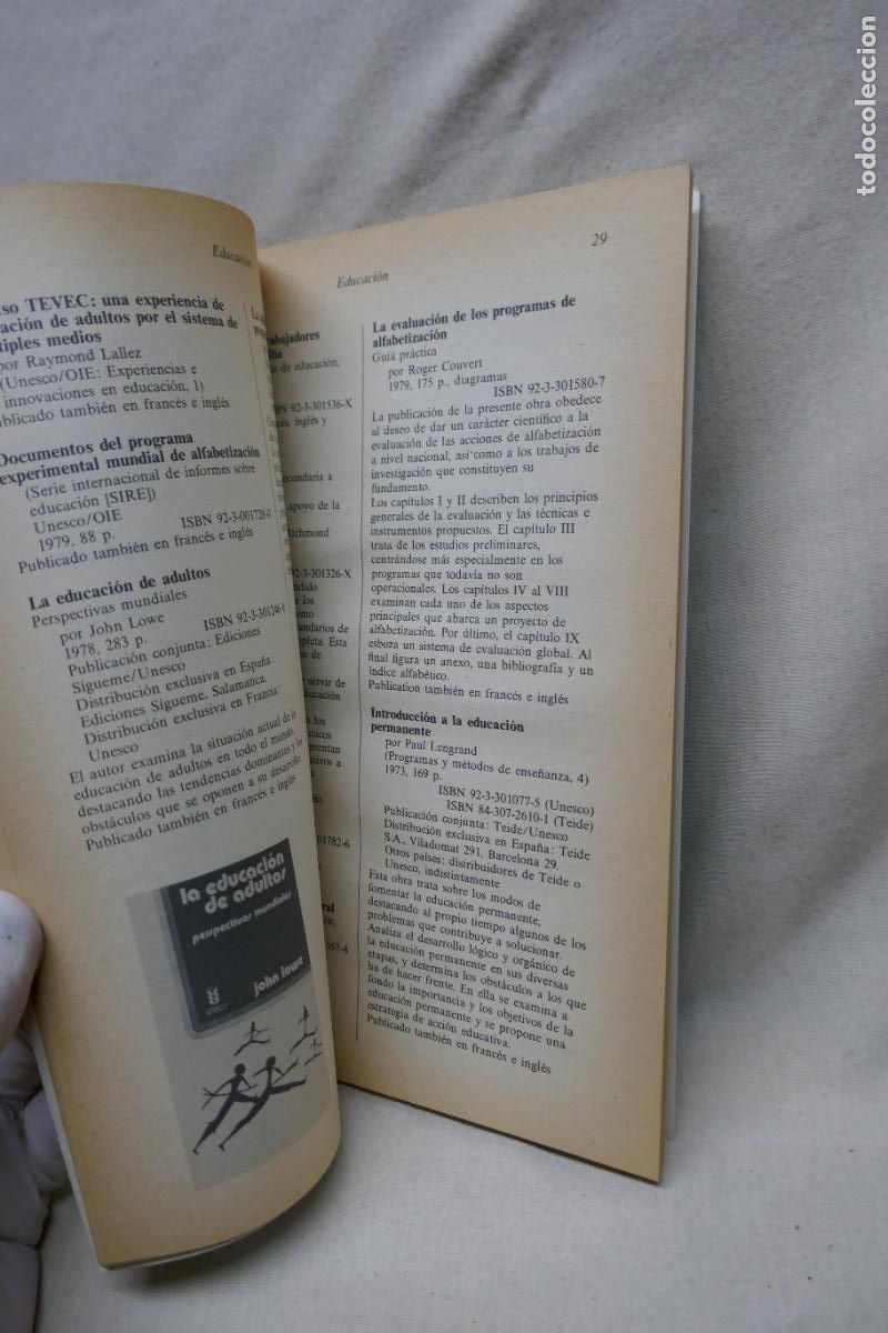 Libros de segunda mano: CATALOGO DE PUBLICACIONES - 1980 - 81 UNESCO - Foto 7