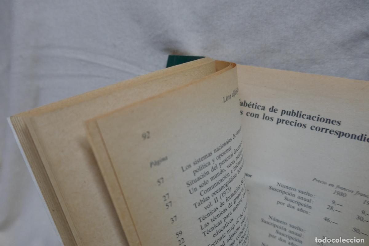 Libros de segunda mano: CATALOGO DE PUBLICACIONES - 1980 - 81 UNESCO - Foto 8