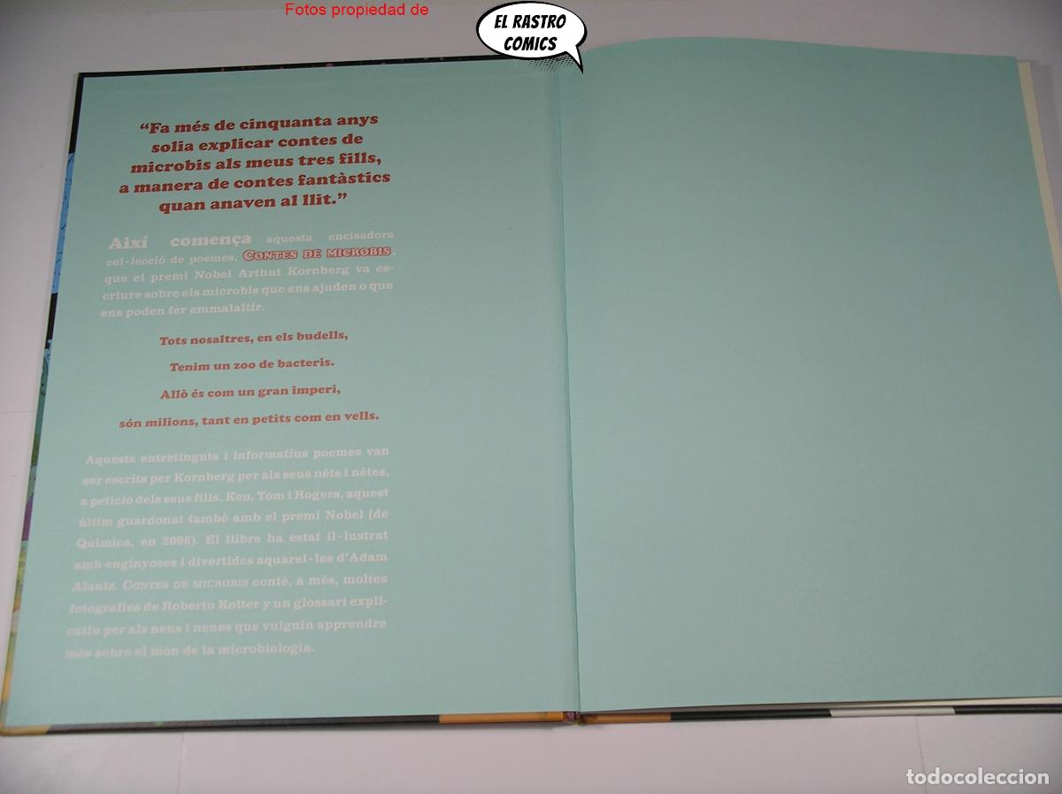Libros de segunda mano: Contes de microbis, Arthur Kornberg, ed Reverte 2012, catal&aacute;n, E7 - Foto 4
