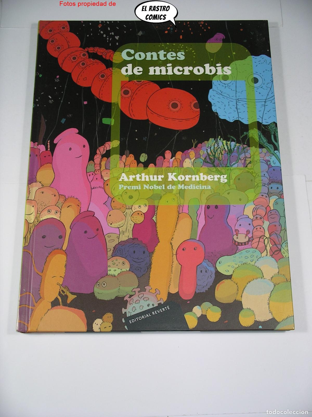 Libros de segunda mano: Contes de microbis, Arthur Kornberg, ed Reverte 2012, catal&aacute;n, E7 - Foto 1