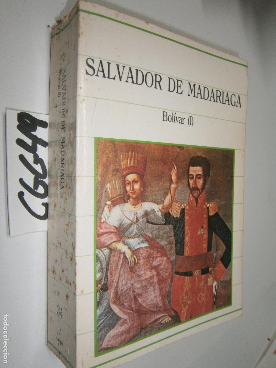 Libros de segunda mano: ANTIGUO LIBRO - BOLIVAR - Foto 1
