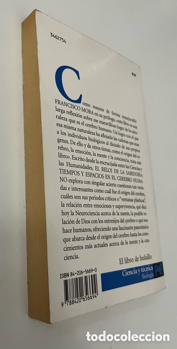 Libros de segunda mano: Libro El reloj de la sabidur&iacute;a: Tiempos y espacio en el cerebro - Foto 7
