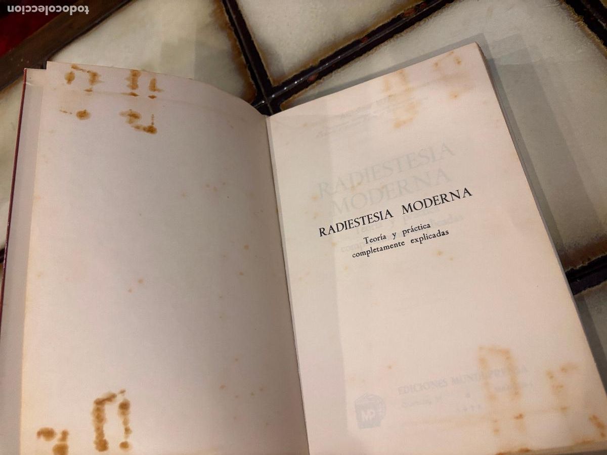 Libros de segunda mano: Radiestesia moderna. Teor&iacute;a y pr&aacute;ctica completamente explicadas. Antoine Luzy. - Foto 4
