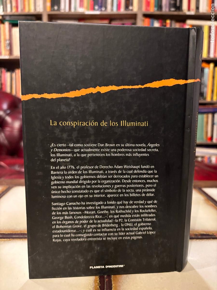 Libros de segunda mano: La conspiraci&oacute;n de los Illuminati. Santiago Camacho. - Foto 2