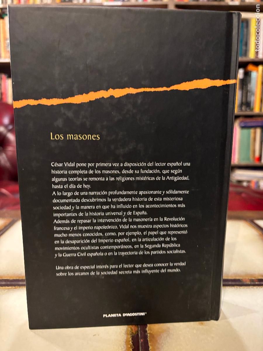 Libros de segunda mano: Los masones. C&eacute;sar Vidal. PEDIDO M&Iacute;NIMO 5&euro; - Foto 2
