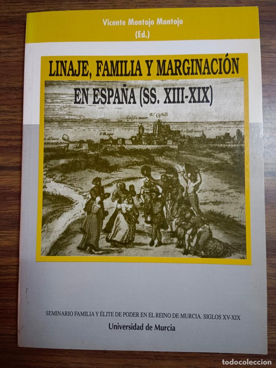 Libros de segunda mano: LINAJE, FAMILIA Y MARGINACION EN ESPA&Ntilde;A (SS. XIII - XIX) - Vicente Montojo Montojo