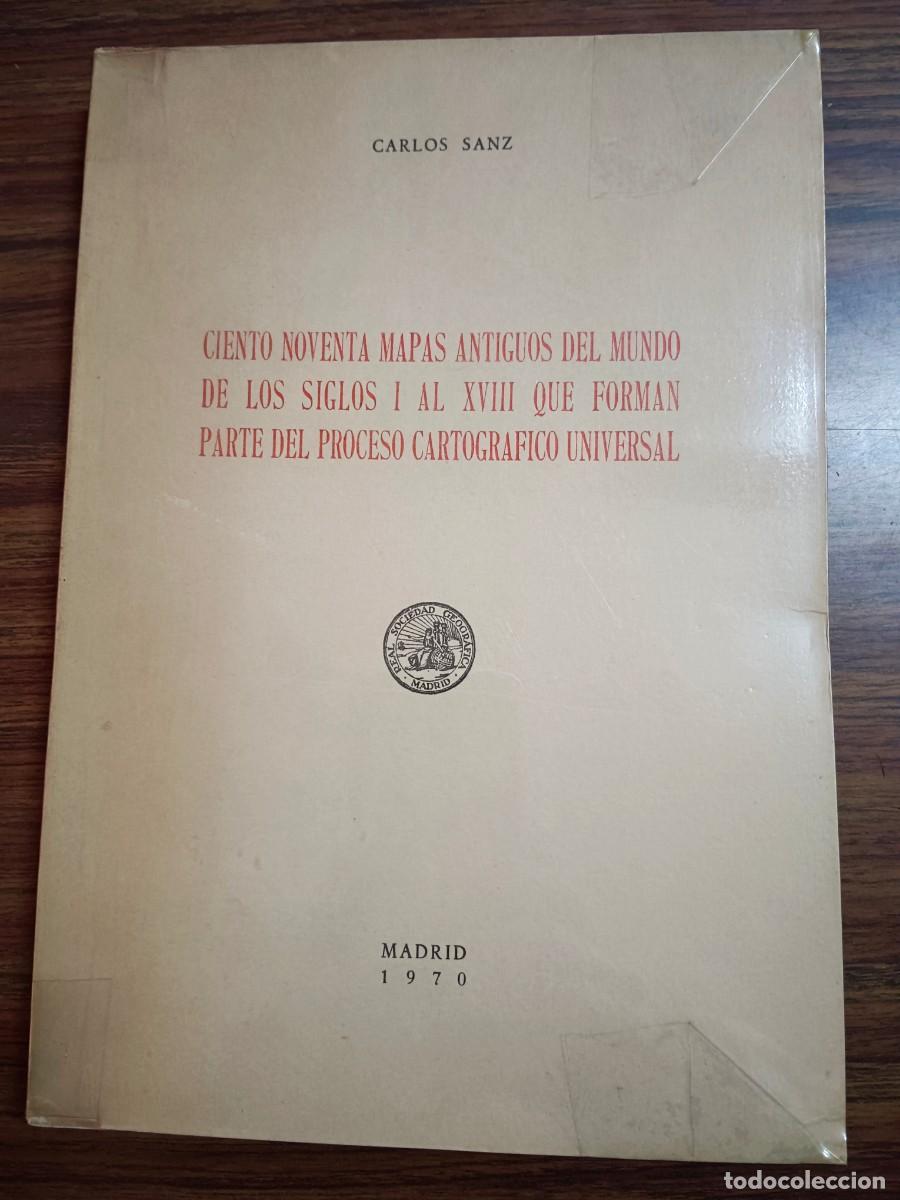 Libros de segunda mano: CIENTO NOVENTA MAPAS ANTIGUOS DEL MUNDO DE LOS SIGLOS I AL XVIII QUE FORMAN PARTE DEL PROCESO CARTOG