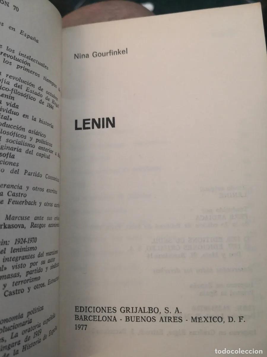 Libros de segunda mano: LENIN. Nina Gourfinkel - Foto 4