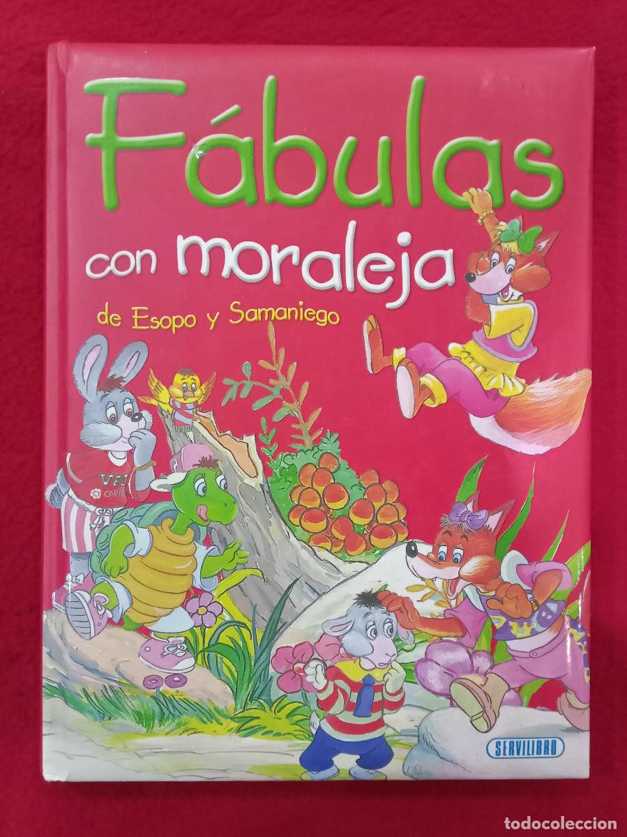 Libros de segunda mano: F&aacute;bulas con Moraleja - Esopo y Samaniego - Servilibro Ediciones, S.A. - Foto 1