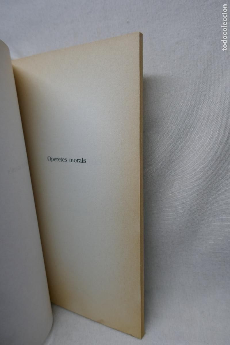 Libros de segunda mano: OPERETES MORALS - GIACOMO LEOPARDI - DIARI BARCELONA - Foto 5