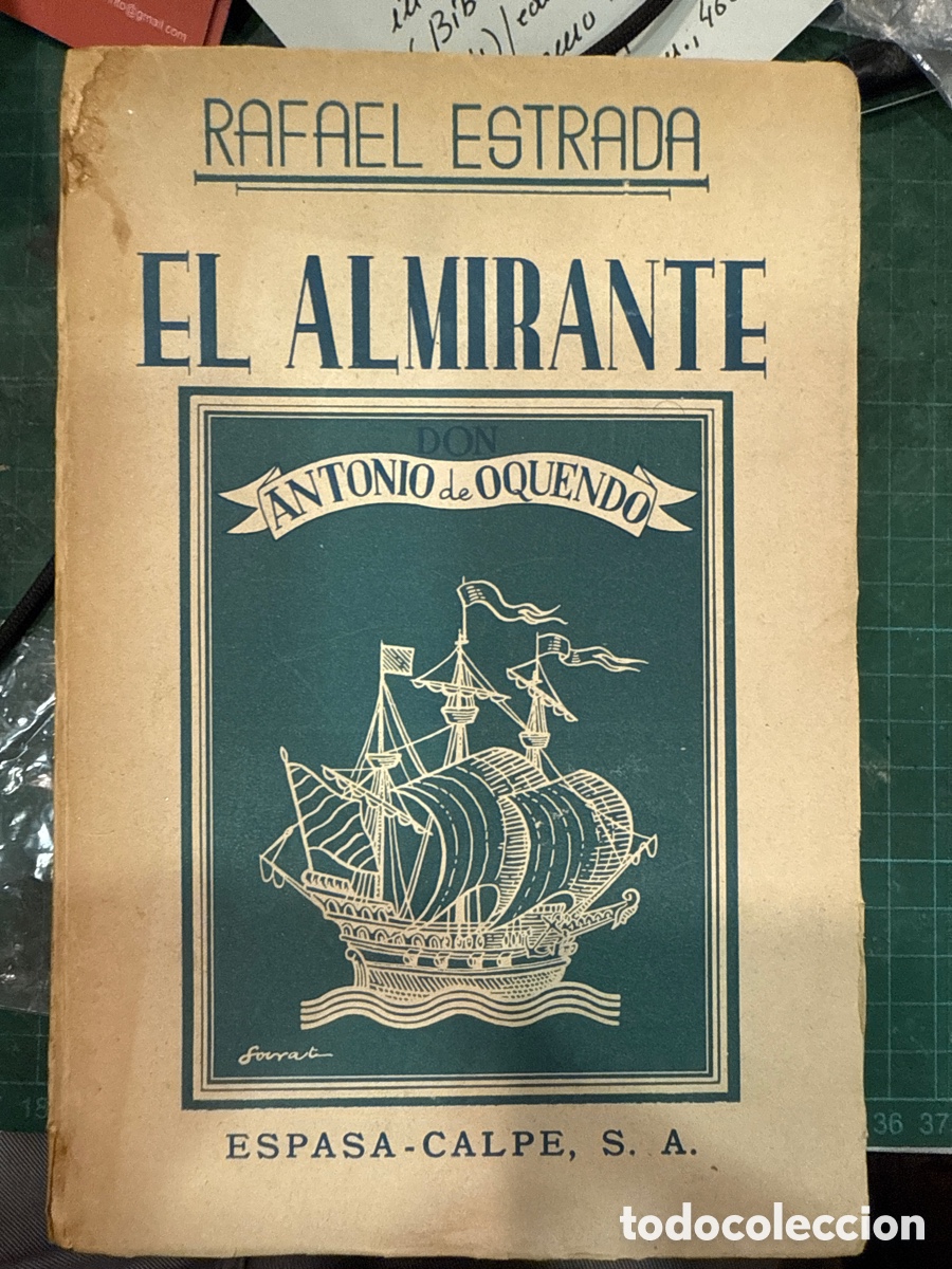 Libri di seconda mano: ESTRADA, Rafael. El Almirante Don Antonio de Oquendo
