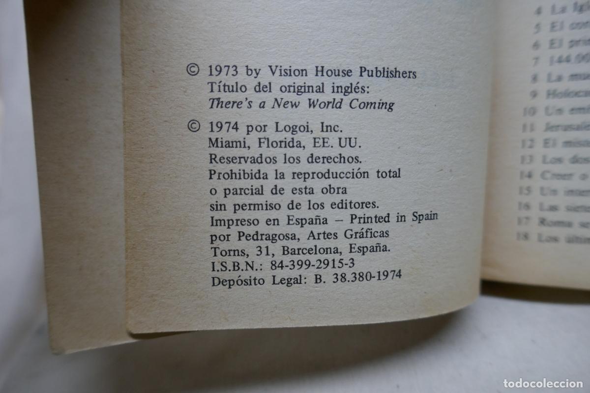 Libros de segunda mano: LA ODISEA DEL FUTURO (HAL LINDSEY) - Foto 6