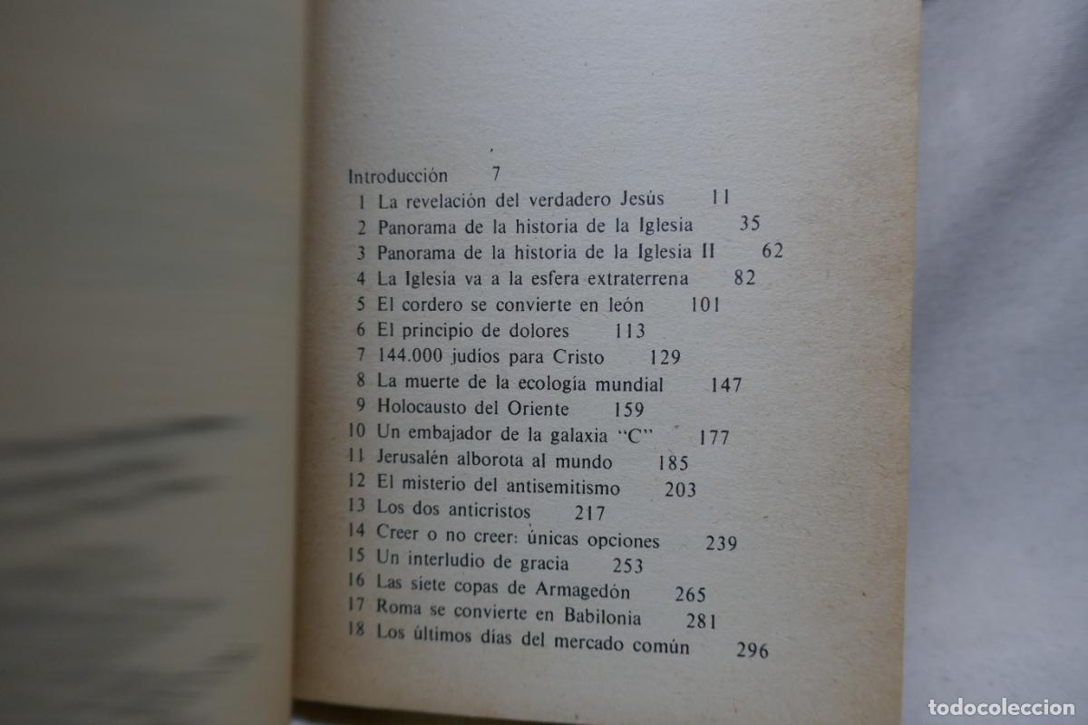 Libros de segunda mano: LA ODISEA DEL FUTURO (HAL LINDSEY) - Foto 7