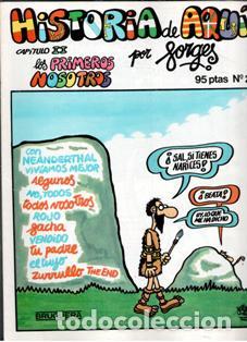 Libros de segunda mano: Historia de Aqu&iacute;. Forges. Fasc&iacute;culo 2. Los primeros nosotros