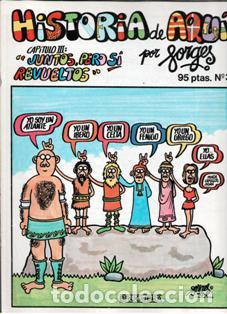 Libros de segunda mano: Historia de Aqu&iacute;. Forges. Fasc&iacute;culo 3. Juntos, pero si revueltos
