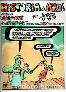 Libros de segunda mano: Historia de Aqu&iacute;.Forges. Fasc&iacute;culo 11. Nosotros los &aacute;rabes.