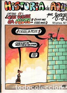Libros de segunda mano: Historia de Aqu&iacute;. Forges. Fasc&iacute;culo 17&iquest;Qu&eacute; viene la peste!