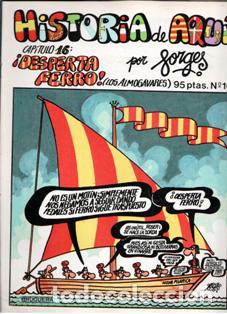 Libros de segunda mano: Historia de Aqu&iacute;. Forges. Fasc&iacute;culo 16. Desperta ferro. Los Almogavares