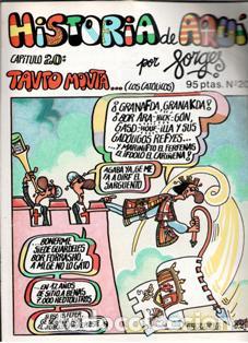 Libros de segunda mano: Historia de Aqu&iacute;. Forges. Fasc&iacute;culo 20. Tanto Monta