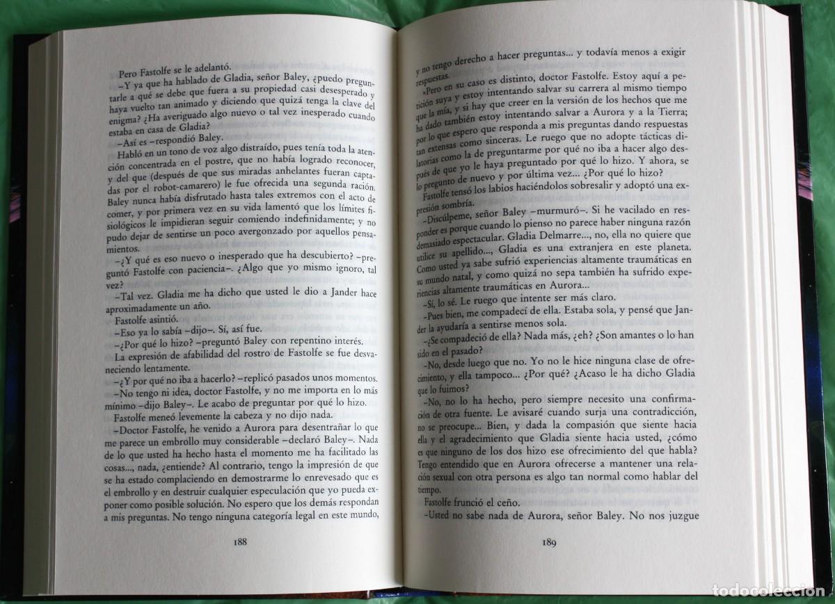 Libros de segunda mano: LOS ROBOTS DE AURORA - ISAAC ASIMOV - Foto 3