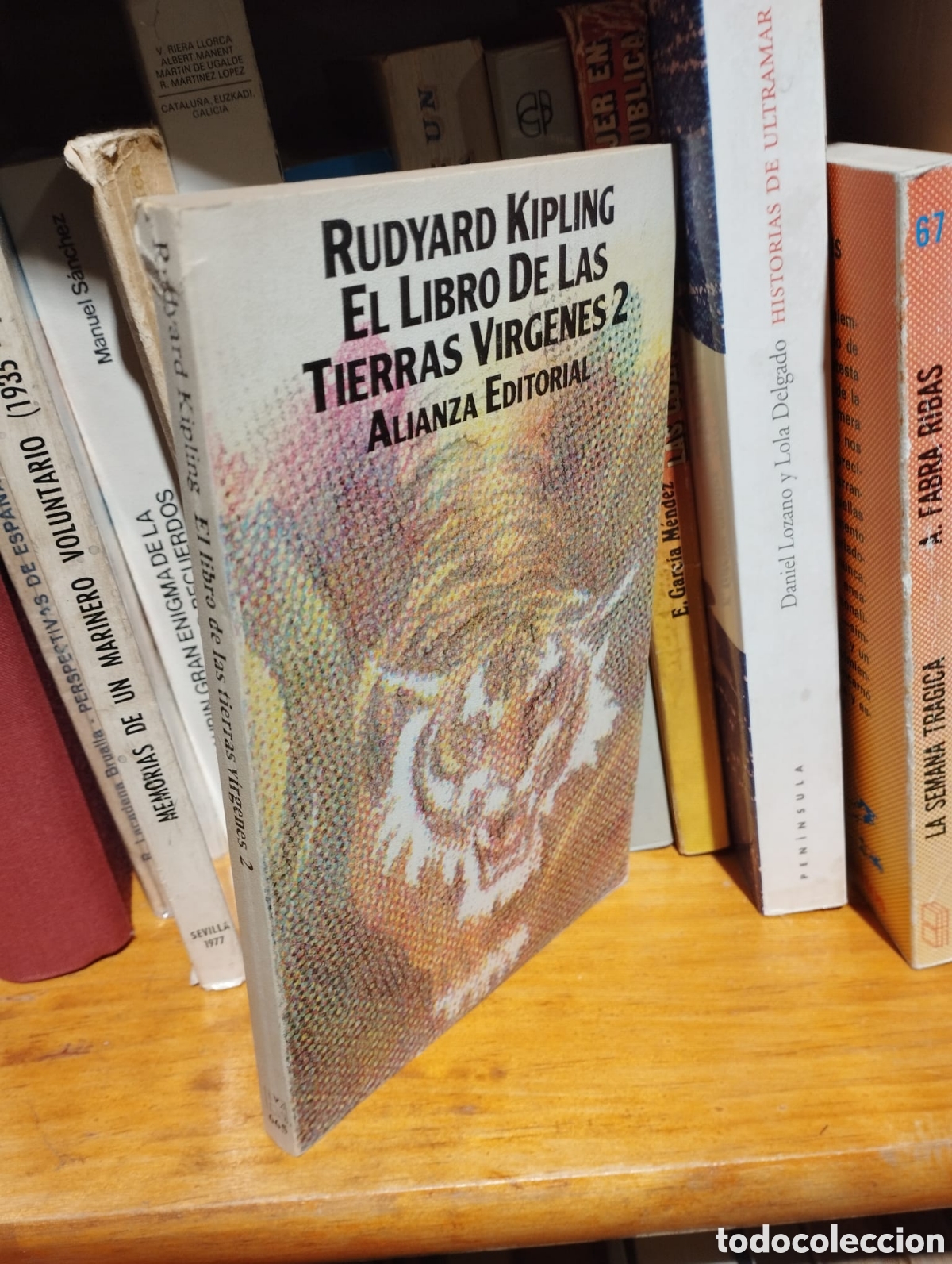 Libros de segunda mano: El libro de las tierras v&iacute;rgenes, 2 - Rudyard Kipling - Foto 1