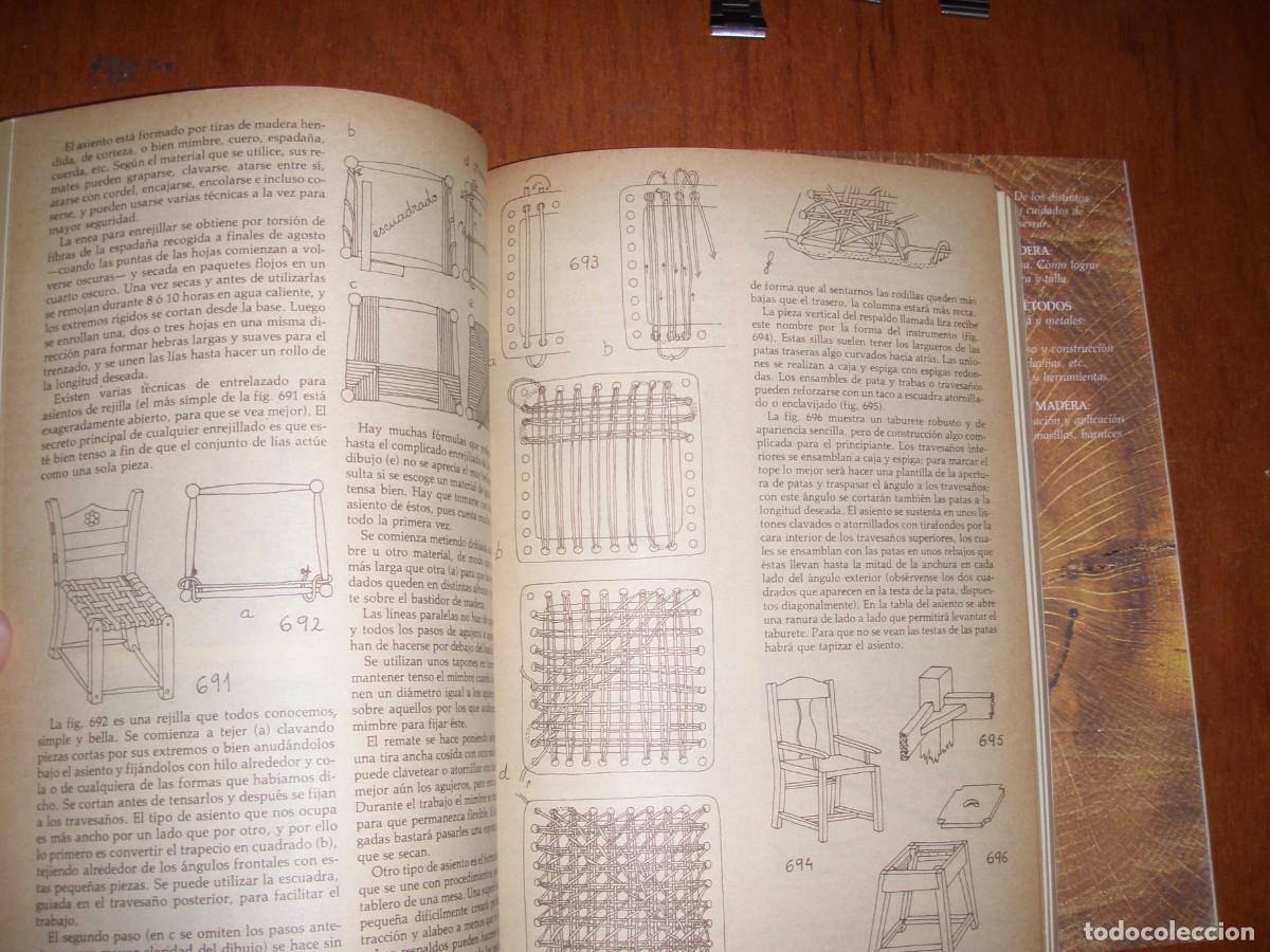 Libros de segunda mano: DOS LIBROS EL HOMBRE Y LA MADERA RAROS - Foto 10