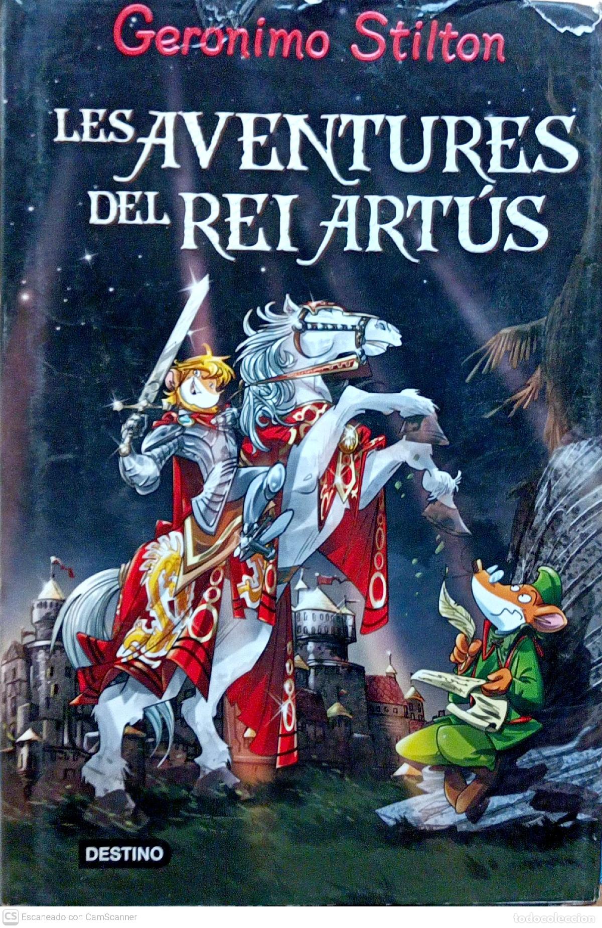 Libros de segunda mano: Les aventures del rei Art&uacute;s - Geronimo Stilton - Foto 1