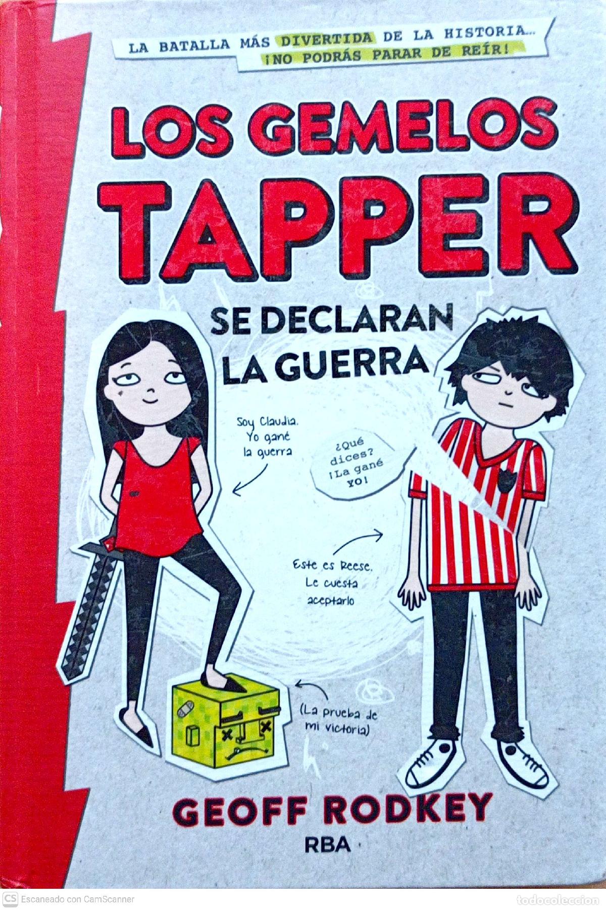 Libros de segunda mano: Los gemelos Tapper - Geoff Rodkey - Foto 1