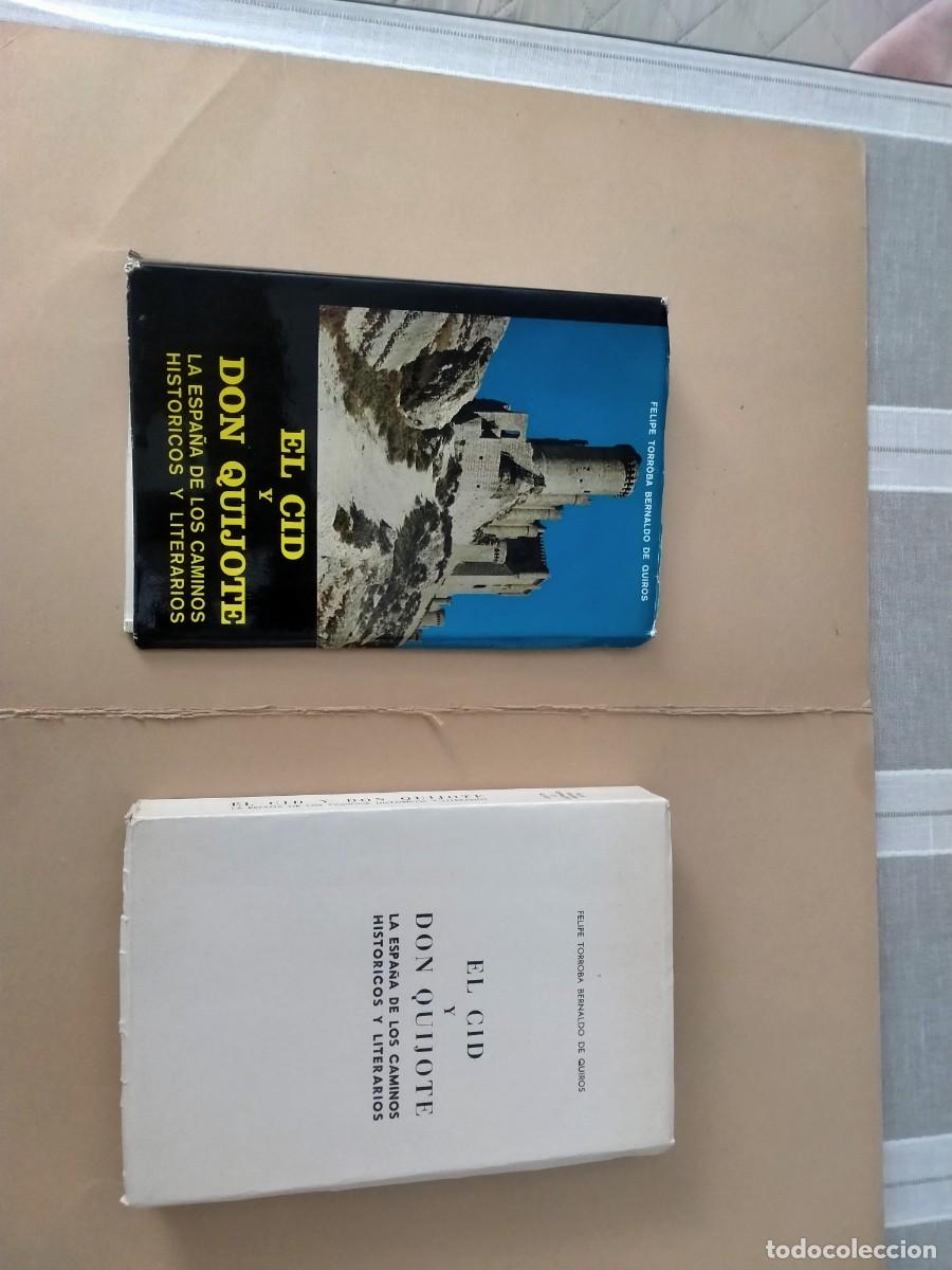 Libros de segunda mano: libro de el el cid y don quijote - Foto 1