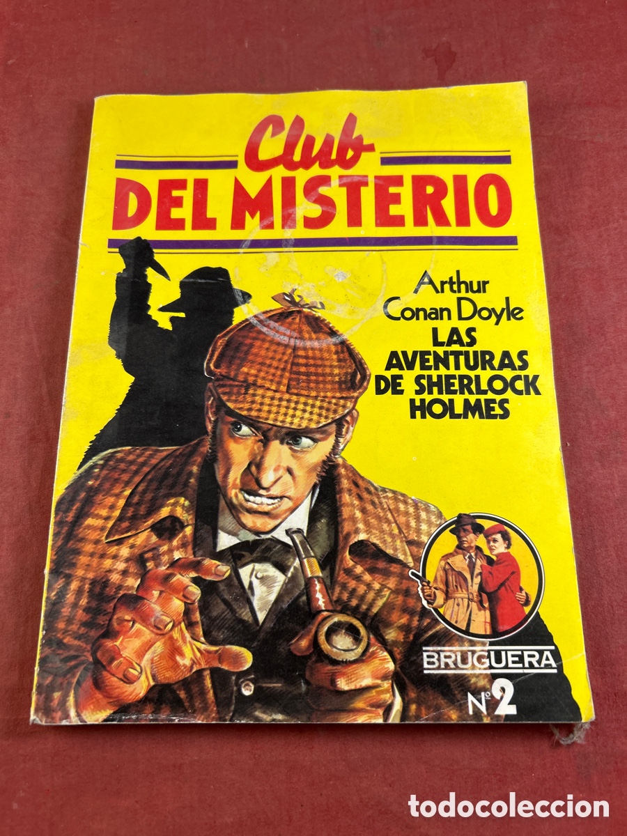 Libros de segunda mano: CLUB DEL MISTERIO LAS AVENTURAS DE SHERLOCK HOLMES