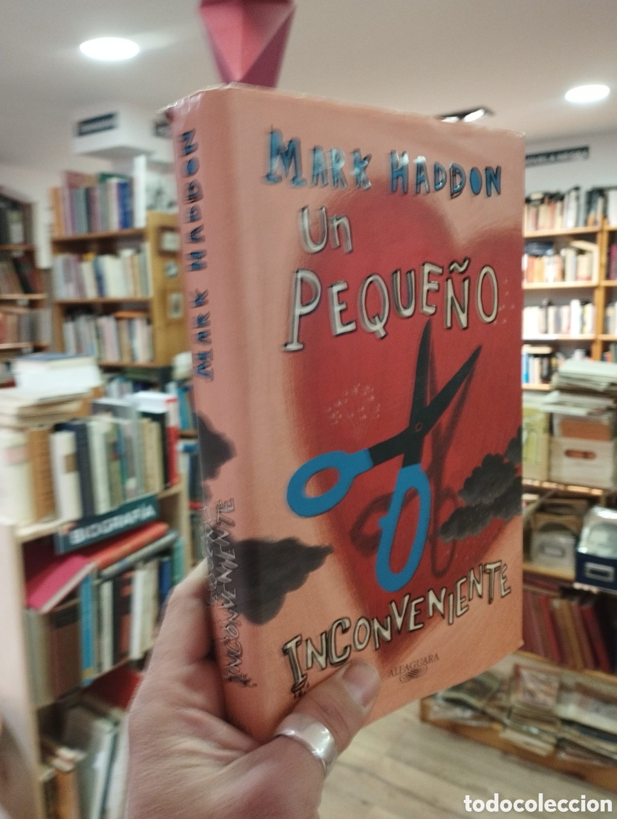 Libros de segunda mano: Un peque&ntilde;o inconveniente - Mark Haddon - Foto 1