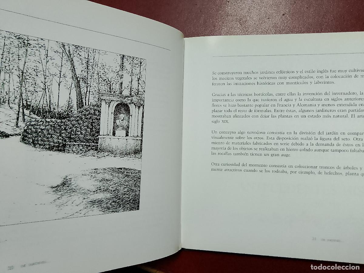 Libros de segunda mano: VV.AA.: De jardines y de hombres (Comunidad de Madrid. 1998) - Foto 5