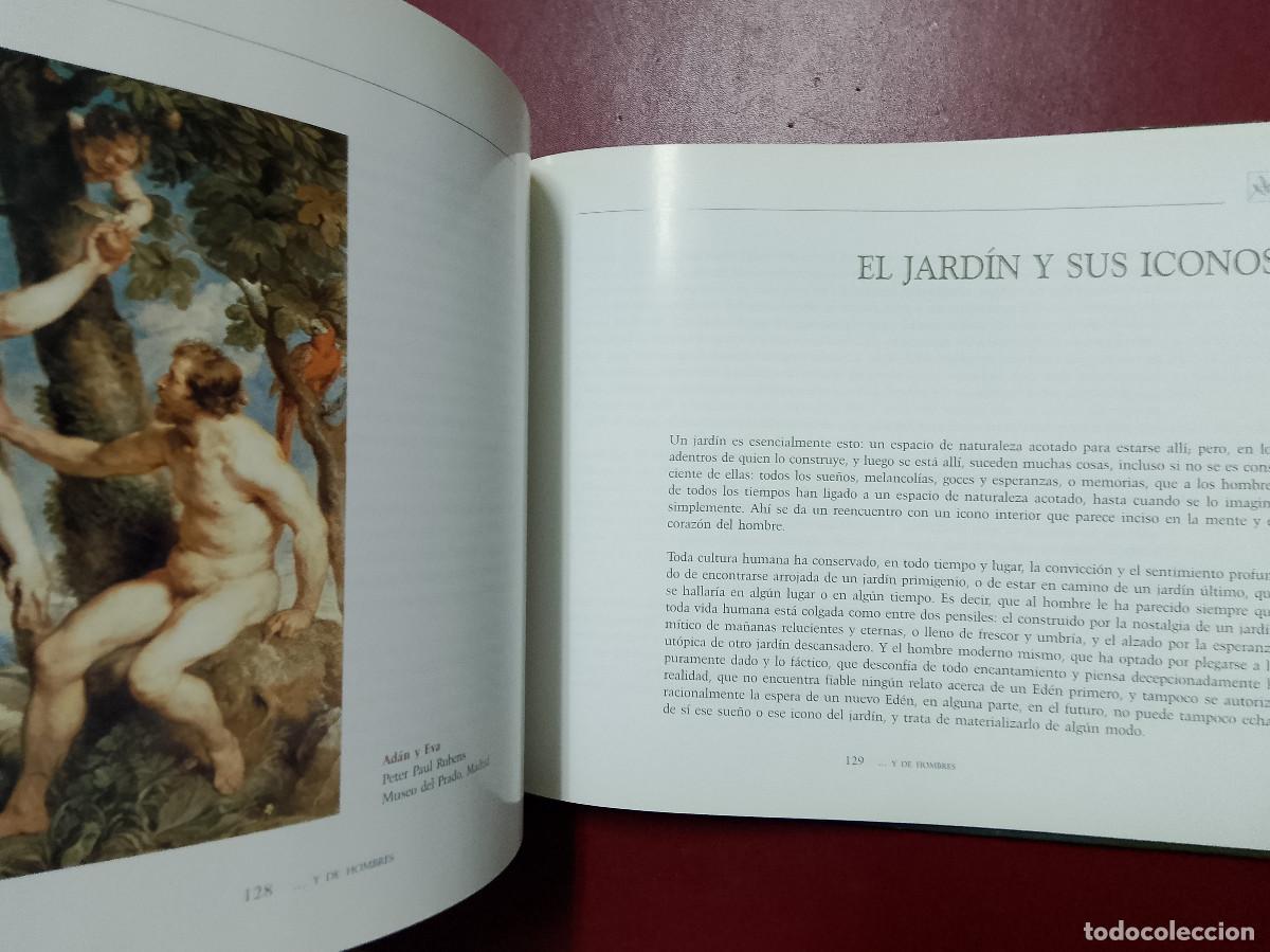 Libros de segunda mano: VV.AA.: De jardines y de hombres (Comunidad de Madrid. 1998) - Foto 6