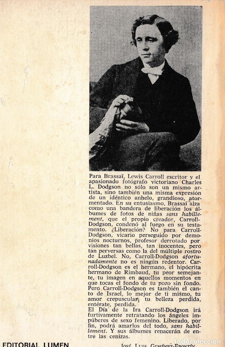Libros de segunda mano: NI&Ntilde;AS. LEWIS CARROLL. EDITORIAL LUMEN. 1978 - Foto 2