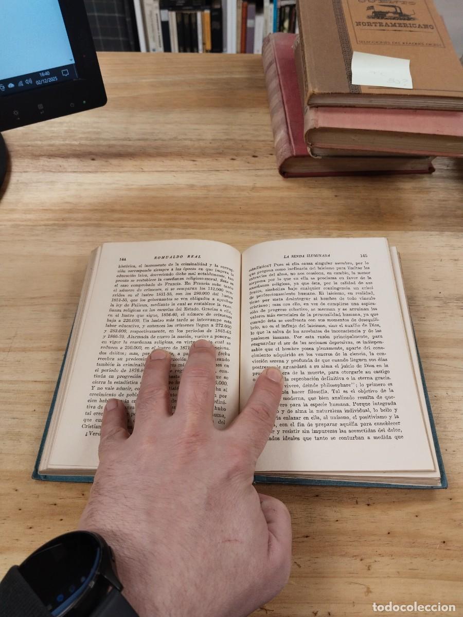 Libros de segunda mano: La Senda Iluminada. Ensayos - Romualdo Real - Foto 11