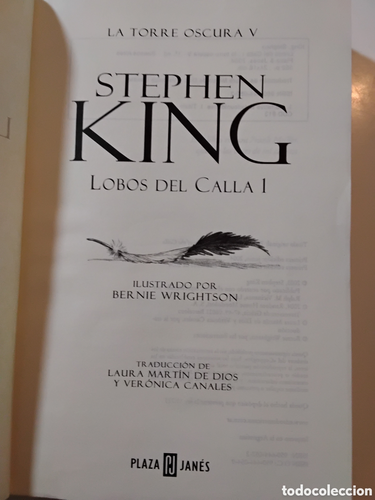 Libros de segunda mano: Stephen King &mdash; Lobos del Calla (La Torre Oscura V), 2004 &mdash; Dos tomos ilustrados - Foto 3