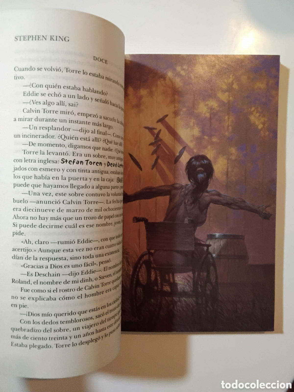 Libros de segunda mano: Stephen King &mdash; Lobos del Calla (La Torre Oscura V), 2004 &mdash; Dos tomos ilustrados - Foto 5
